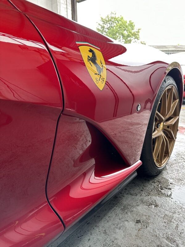 Ferrari Car detailing in london