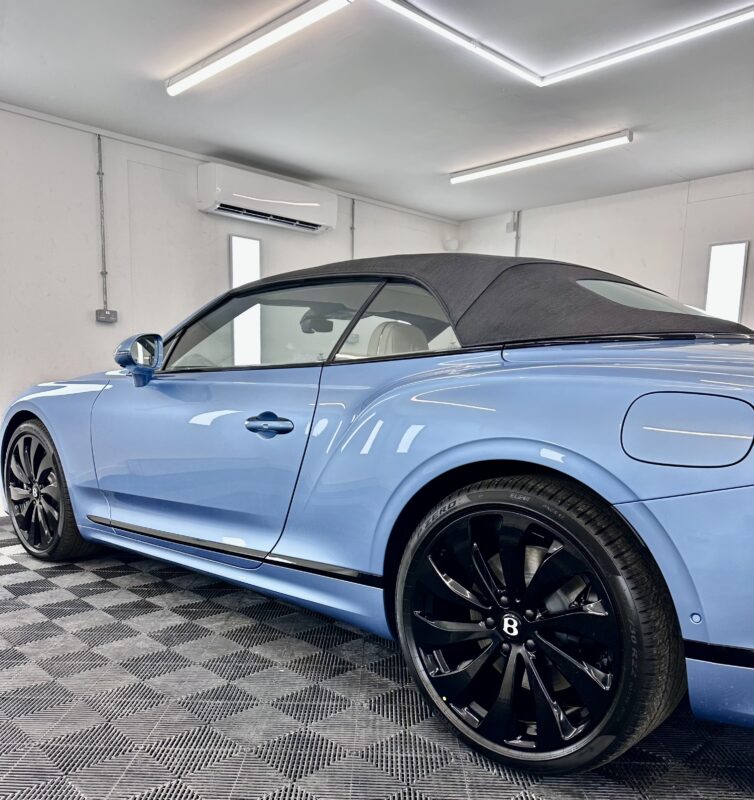 Bentley GTC – paintwork polished in our Windsor workshop